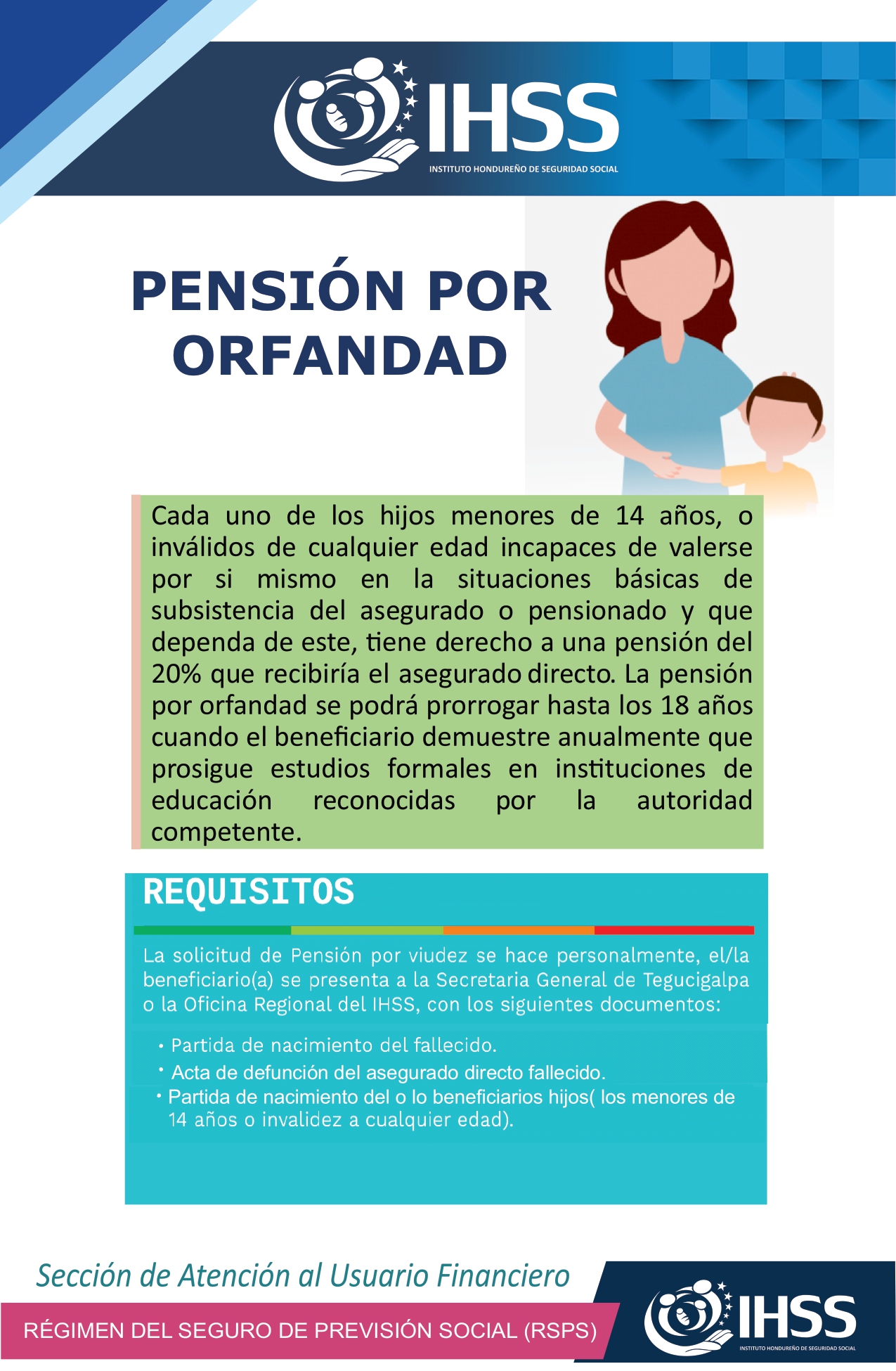 Pensión por Orfandad