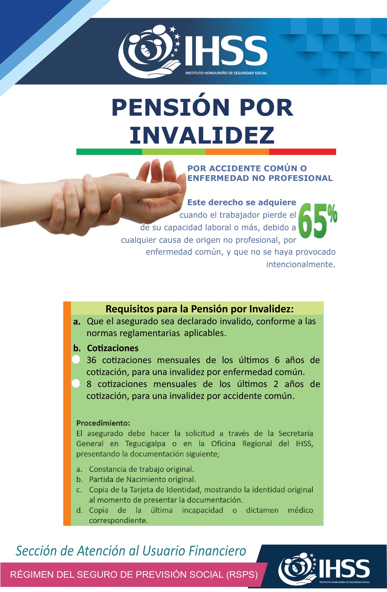 Pensión por Invalidez